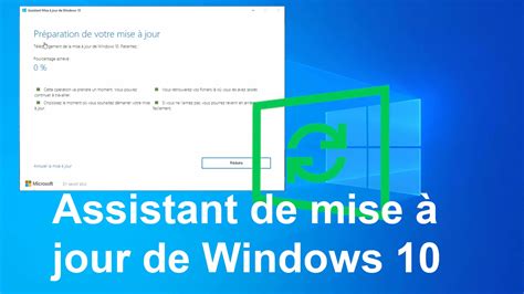 Lassistant De Mise à Jour De Windows 10