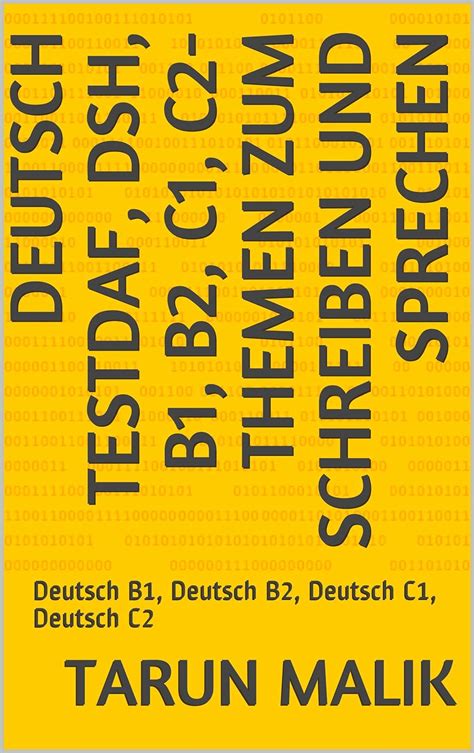 Amazon Deutsch Testdaf Dsh B1 B2 C1 C2 Themen Zum Schreiben Und