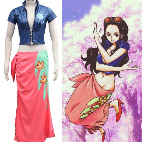 one piece nico robin two years later cosplay costume