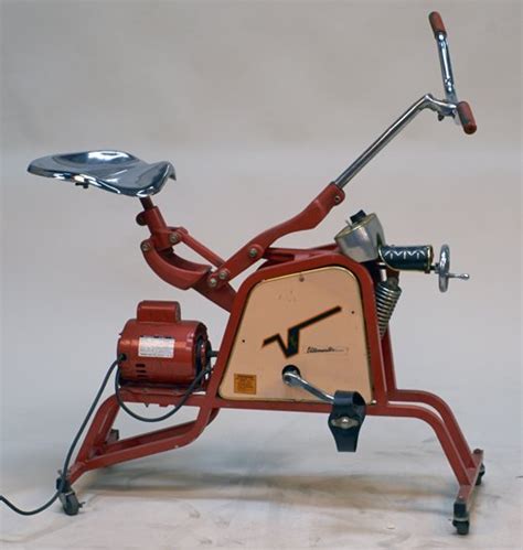 antique vita master motorized exerciser bicycle machine lot 1684