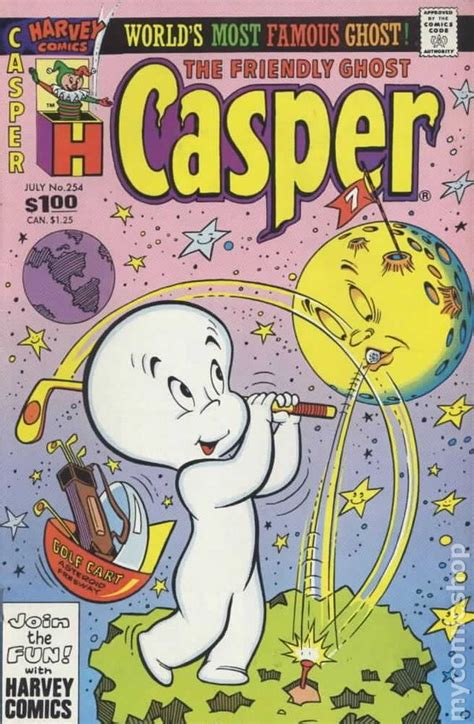 Casper The Friendly Ghost 1958 3rd Series Harvey 254 Retro Poster