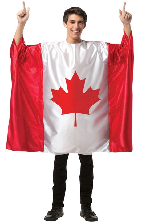 Canada Flag Tunic Adult Costume