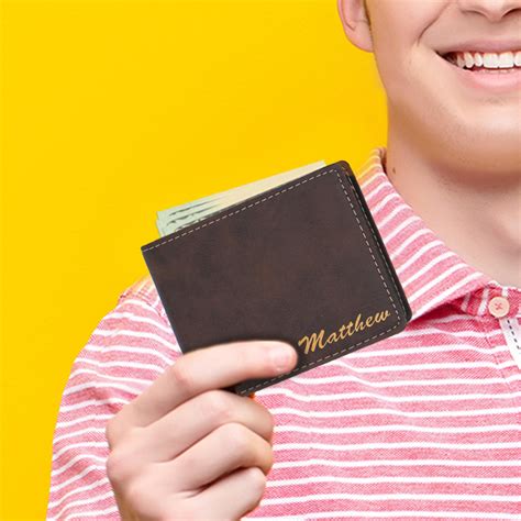 Personalized Bi Fold Wallet For Kids