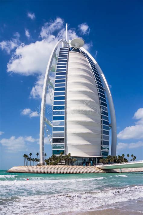 Burj Al Arab Sail Shaped Hotel Burj Al Arab Considered The Worlds