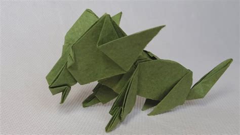 Origami Baby Dragon Paper Baby Dragon Youtube