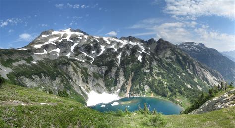 Sahale Mountain And Doubtful Lake In The Northern Cascades Flickr