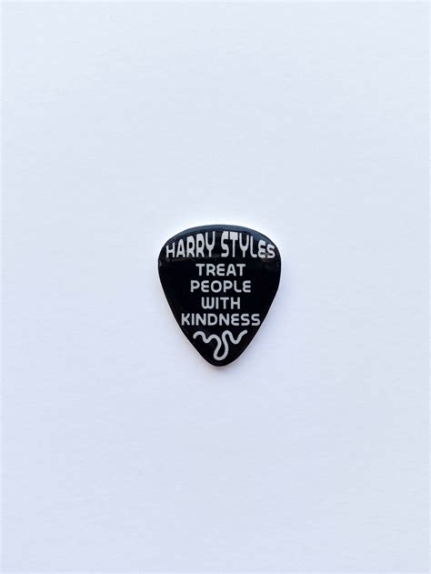 Harry Styles Pin Treat People With Kindness Pin Etsy