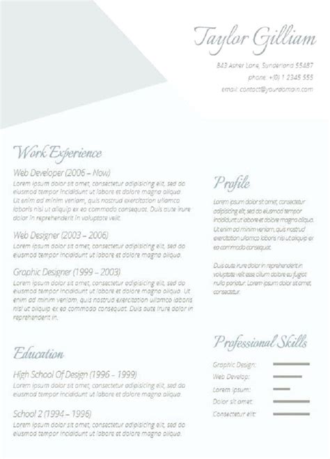 There are designs available for job seekers in every industry and at every career level. $6 · Completely editable professional resume template in doc format. The fonts are attached ...