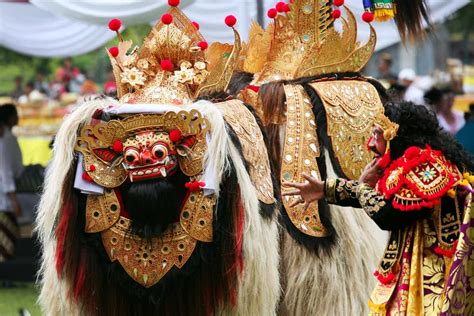 Barong Dance In Bali Indonesia History Myth