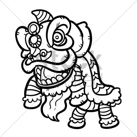 Click any coloring page to see a larger version and download it. Lion dance Vector Image - 1972821 | StockUnlimited