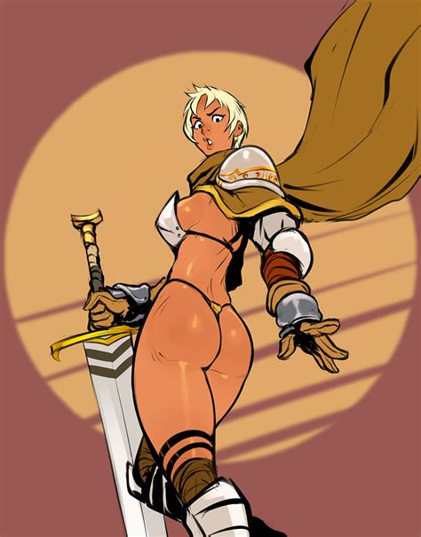 Rule 34 Armor Boots Armored Boots Ass Blonde Female Blonde Hair Blue