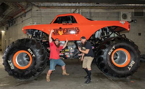 Find another word for monster. BroCamino Debuts | Monster Jam