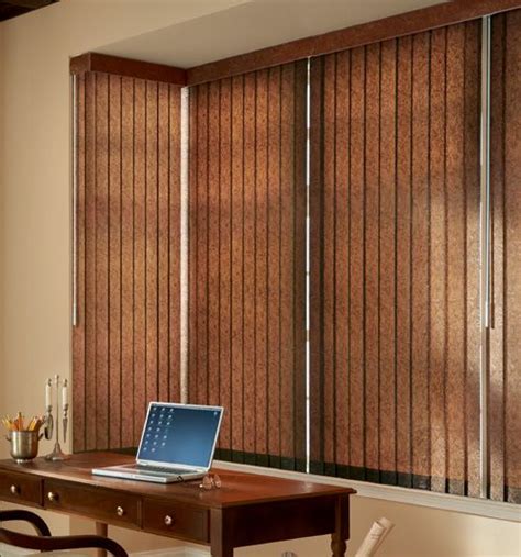 Bali® Premium Faux Wood Vertical Blinds Curtains With Blinds