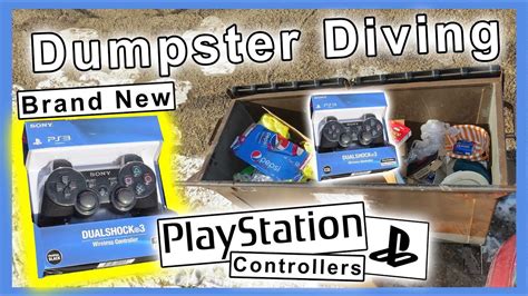 Found New Sony Playstation Gaming Controllers Dumpster Diving 225