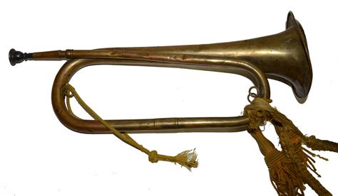 Civil War Era Imported Bugle With Cavalry Cord — Horse Soldier