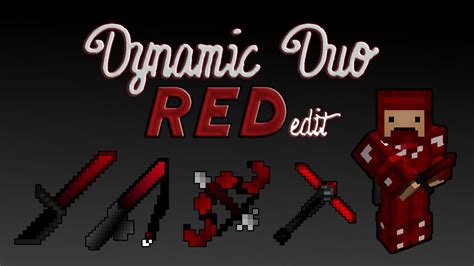 Texture Pack Dynamic Duo Red Edit Funnydogtv