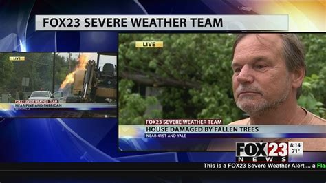 Video Homeowner Responds To Midtown Tulsa Storm Damage Youtube