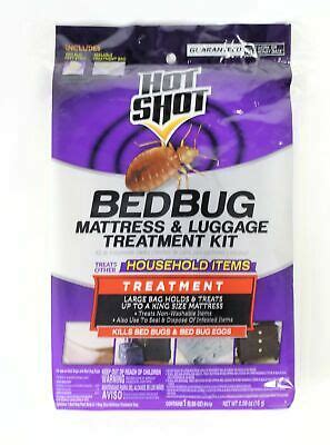 If your mattress has bed bugs, do not put it in the nearest dumpster. Hot Shot Bed Bug Mattress and Luggage Treatment Killer Kit ...