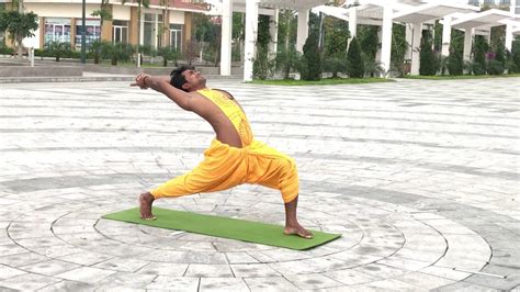 Dynamic Hatha Yoga With Indian Traditional Dress Youtube