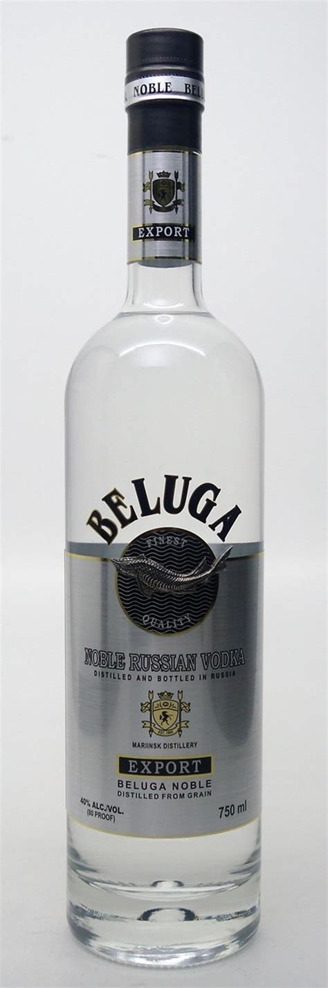 Beluga Export Vodka T Set With Glass Old Town Tequila