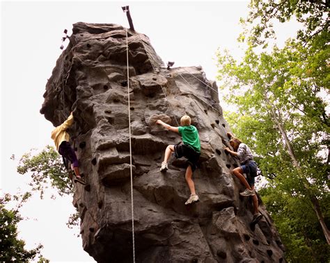 Natural Rock Climbing Wall