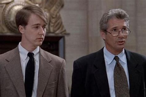 Richard Gere And Edward Norton In Primal Fear Edward Norton Primal