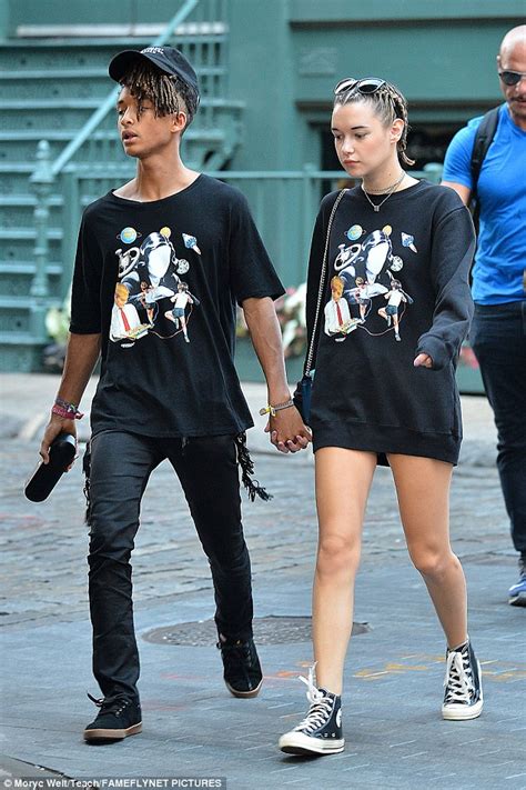 Jaden Smith And Girlfriend Sarah Snyder Wear Almost Identical Looks In