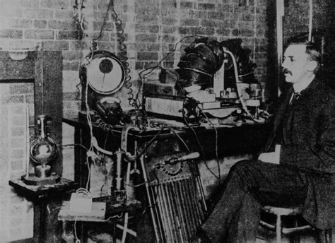 Professor Ernest Rutherford Frs In His Laboratory He Was