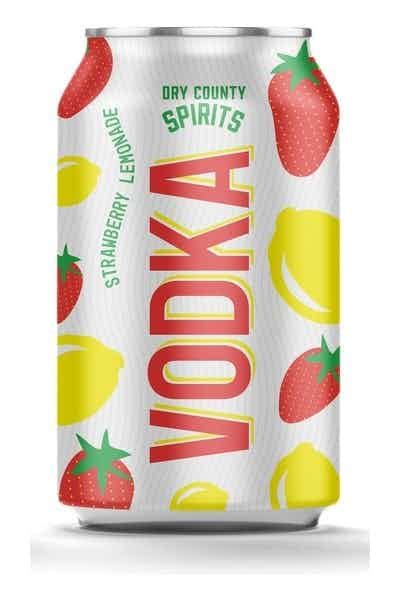 Dry County Spirits Strawberry Lemonade Vodka Price And Reviews Drizly