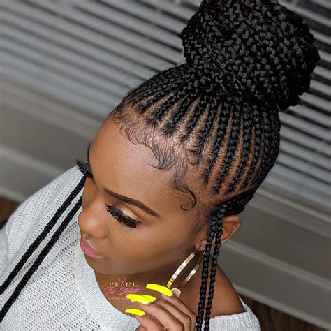 Cute Braided Ponytail Hairstyles For Black Hair That Will Make You Look Stylish Zaineey S Blog