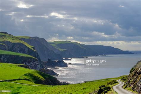 セント アバズ ヘッド岩の岬と国立 Berwickshireスコットランドの予約します ストックフォト Getty Images