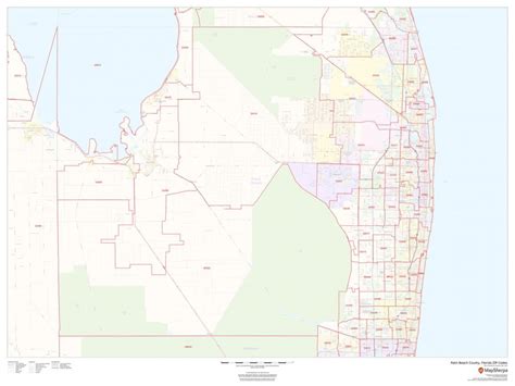 Palm Beach County Zip Code Map