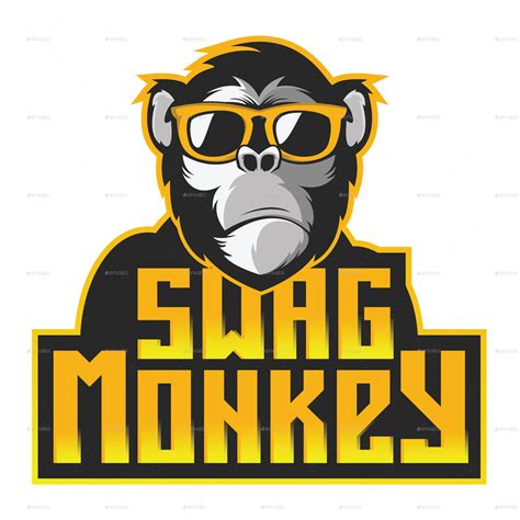 Swag Monkey Vector Vectors Graphicriver
