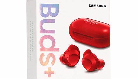 Samsung Galaxy Buds+ SM-R175 Red True Wireless Earbuds Bluetooth