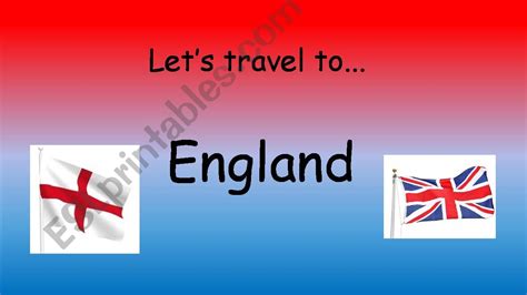 Esl English Powerpoints England