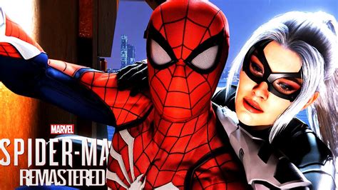 Spider Man Remastered The Heist Dlc All Cutscenes Ps5 Game Movie 4k