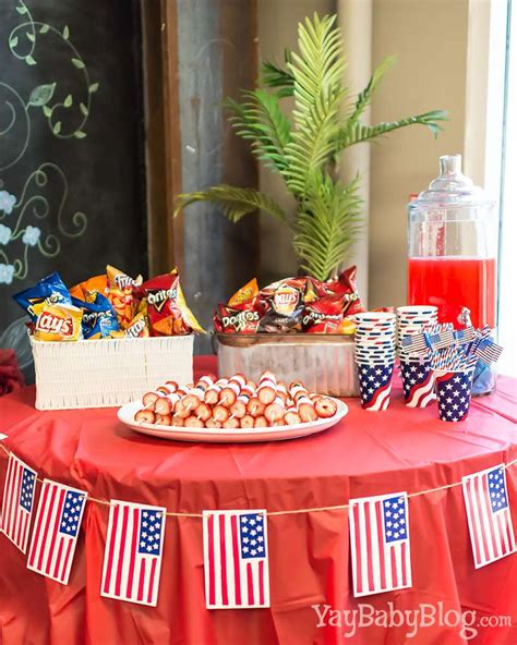 Patriotic 4th Of July Birthday Party Ideas Photo 10 Of 17 Catch My