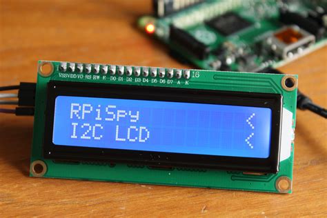 Using I2c Enabled Lcd Screens With The Raspberry Pi Raspberry Pi Spy