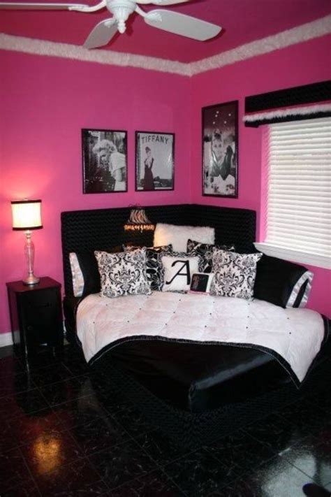 Pink And Black Bedroom Ideas For Adults ~ Bedroom Pink Interior Decor