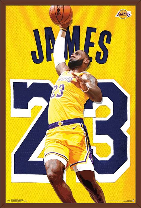 Nba Los Angeles Lakers Lebron James Poster