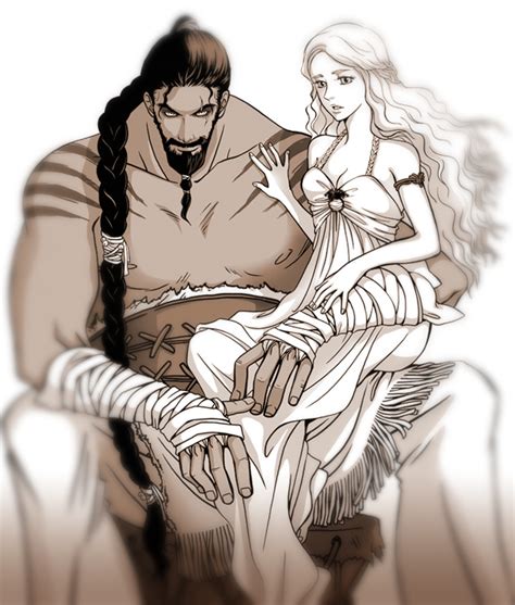 Daenerys Targaryen And Khal Drogo A Song Of Ice And Fire And 1 More