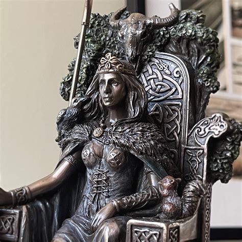 Celtic Goddess Queen Medb Figurine Statue Shopteli