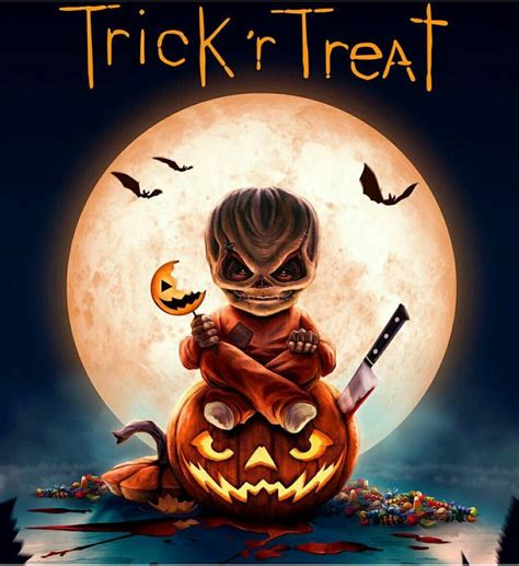 Trick R Treat Horror Movie Art Trick R Treat Movie Halloween Art