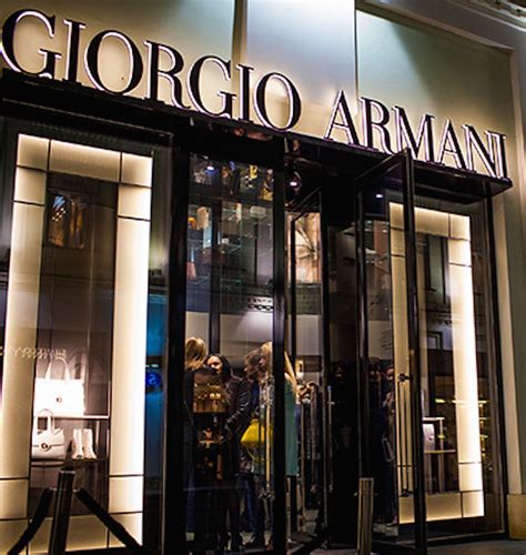 Giorgio Armani Store Luxury Store Armani Store Luxury Shop