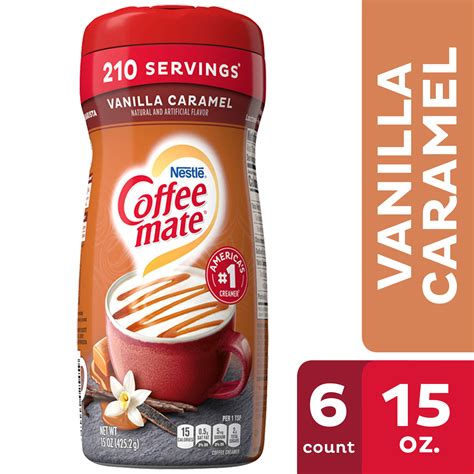 Nestle Coffee Mate Vanilla Caramel Powder Coffee Creamer 15 Oz