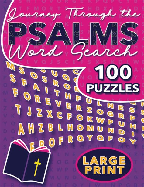 Journey Through The Psalms Word Search 100 Peaceful Uplifting And
