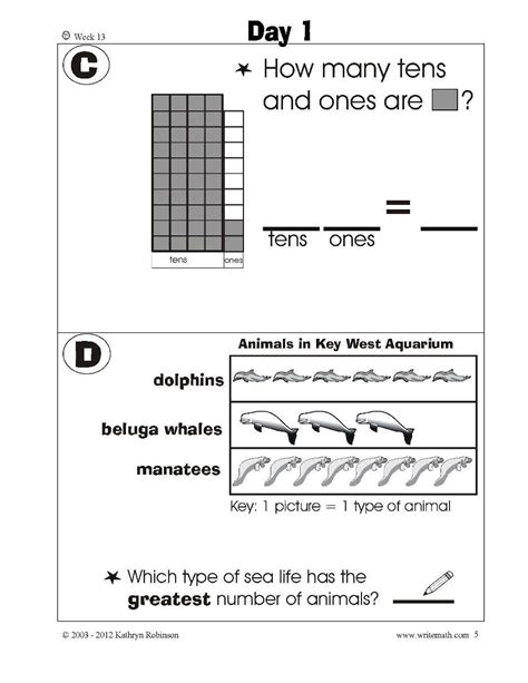 Common Core Worksheets 1st Grade