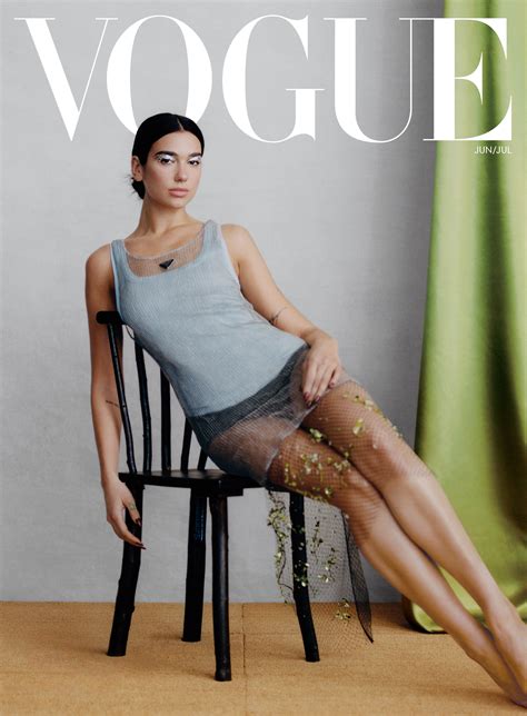 The Real Dua Lipa Read Vogues Junejuly Cover Story Vogue