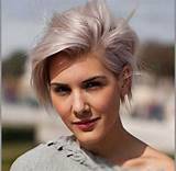 Pictures of Silver Hair Color Styles