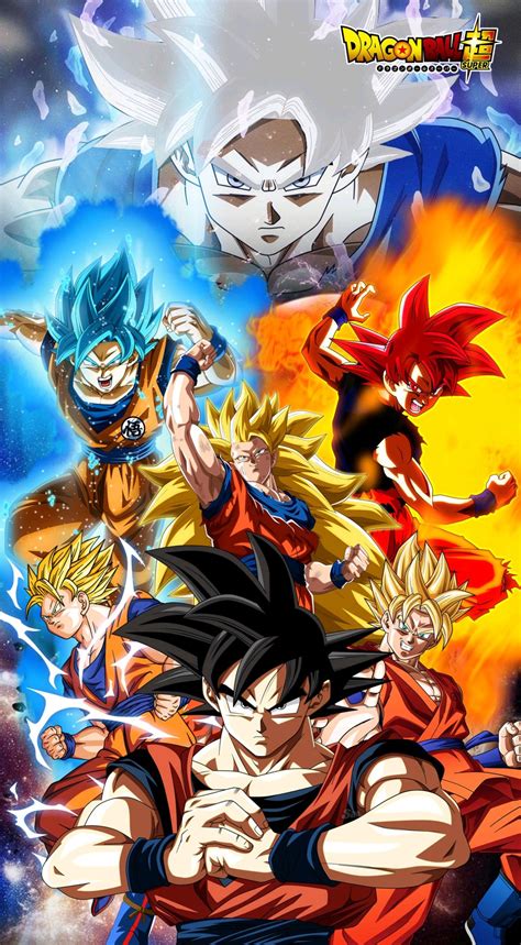 Dragon ball] db super broly lo peta en cines. Goku - All Forms, Dragon Ball Super | Anime dragon ball ...